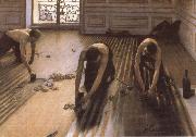 The Floor Strippers Gustave Caillebotte
